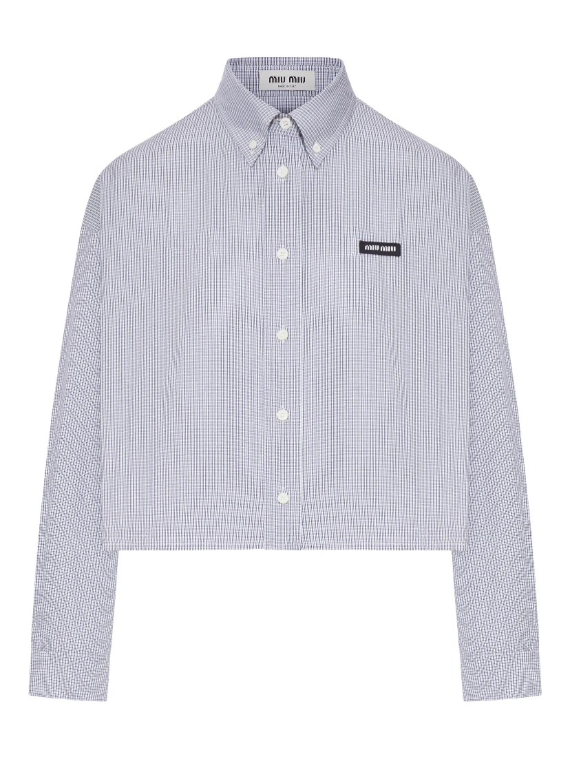 Miu Miu Shirts Blue