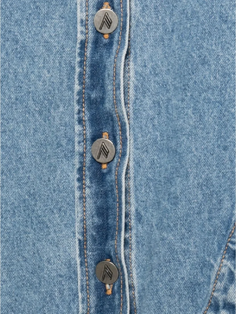 The Attico Jackets Blue