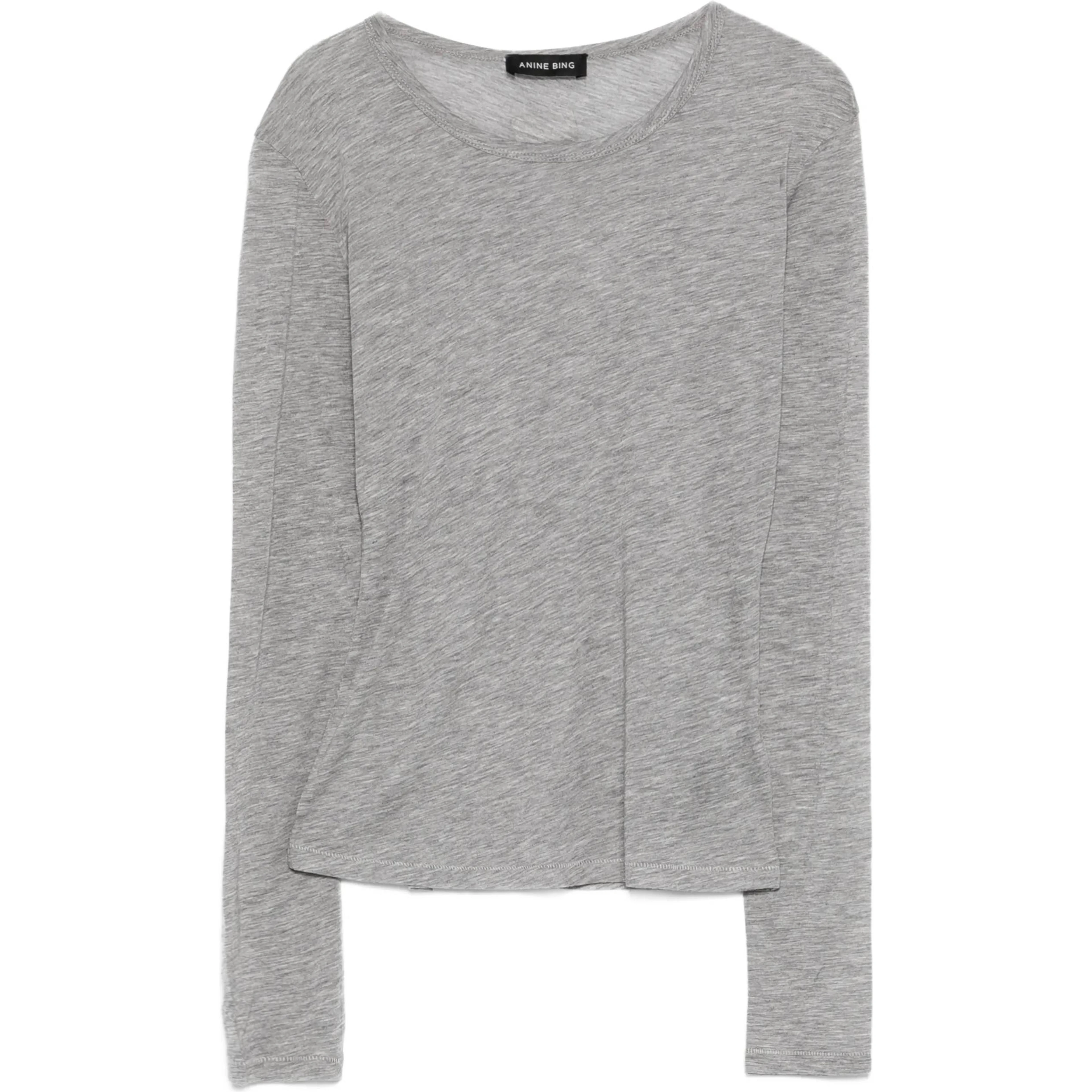 ANINE BING T-shirts and Polos Grey