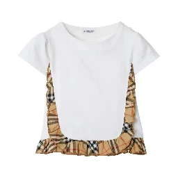 Burberry Kids T-shirts and Polos White