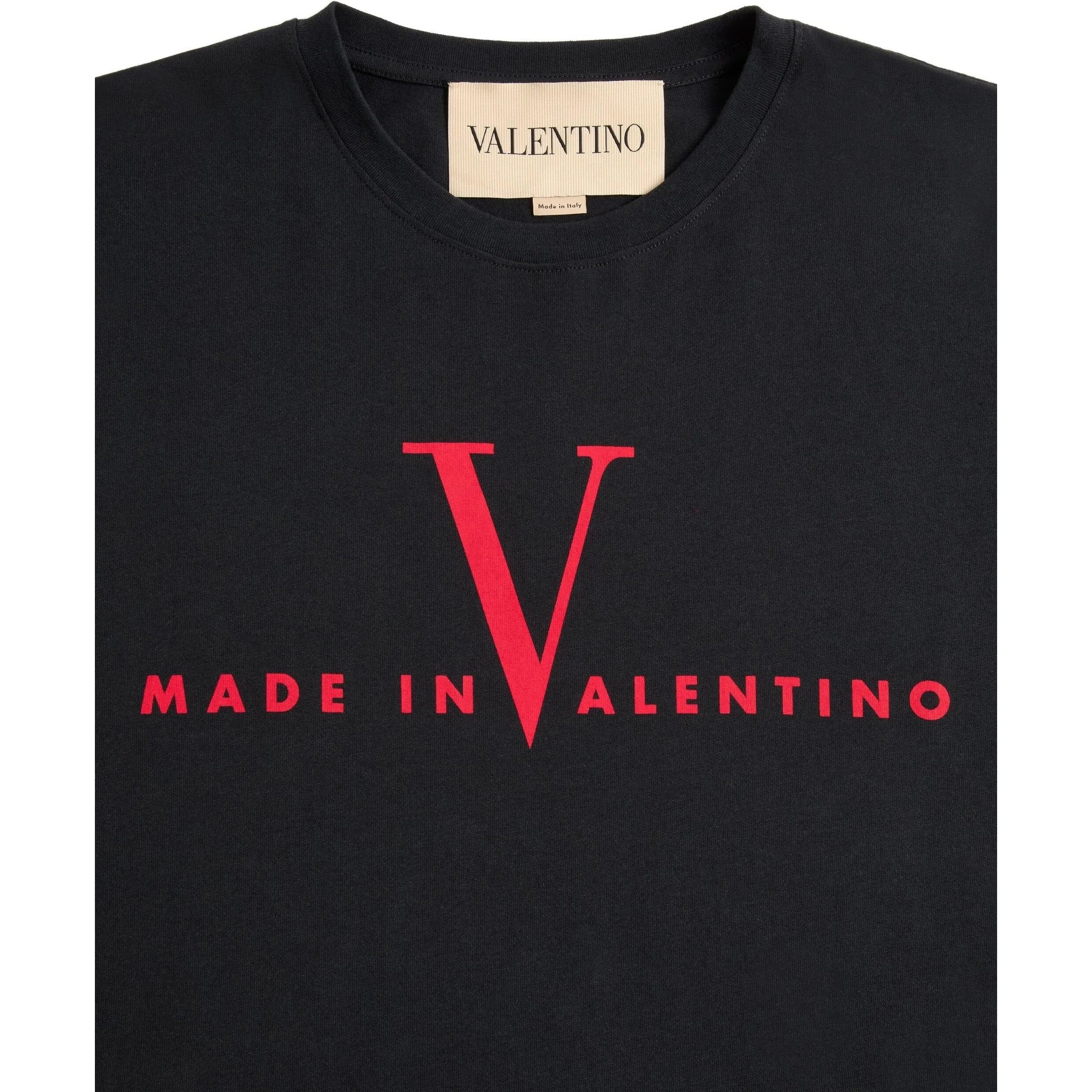 Valentino T-shirts and Polos Black