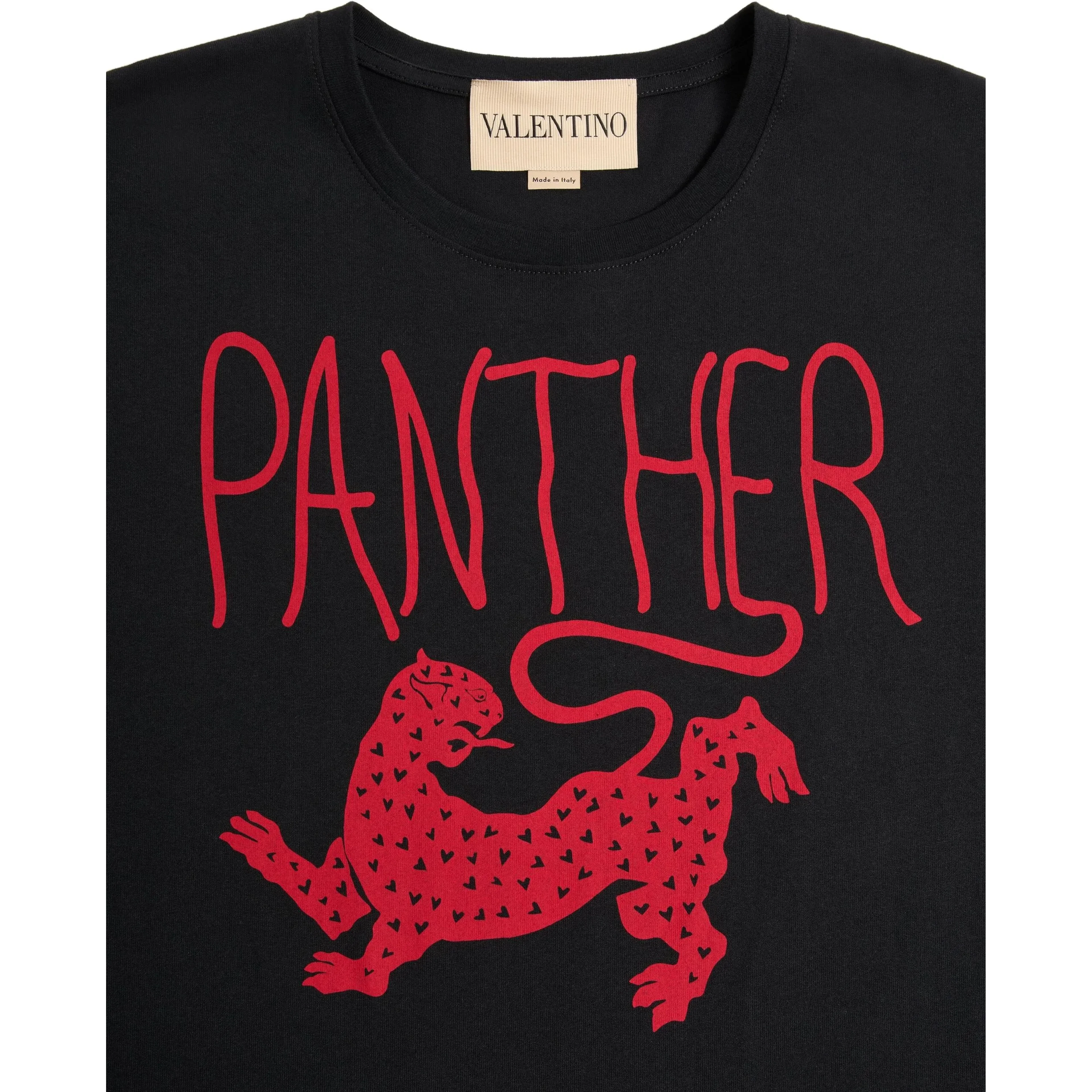 Valentino PAP T-shirts and Polos Black