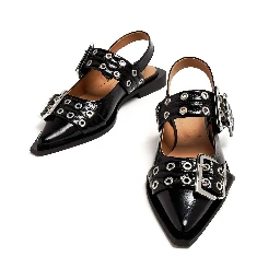 GANNI Sandals Black