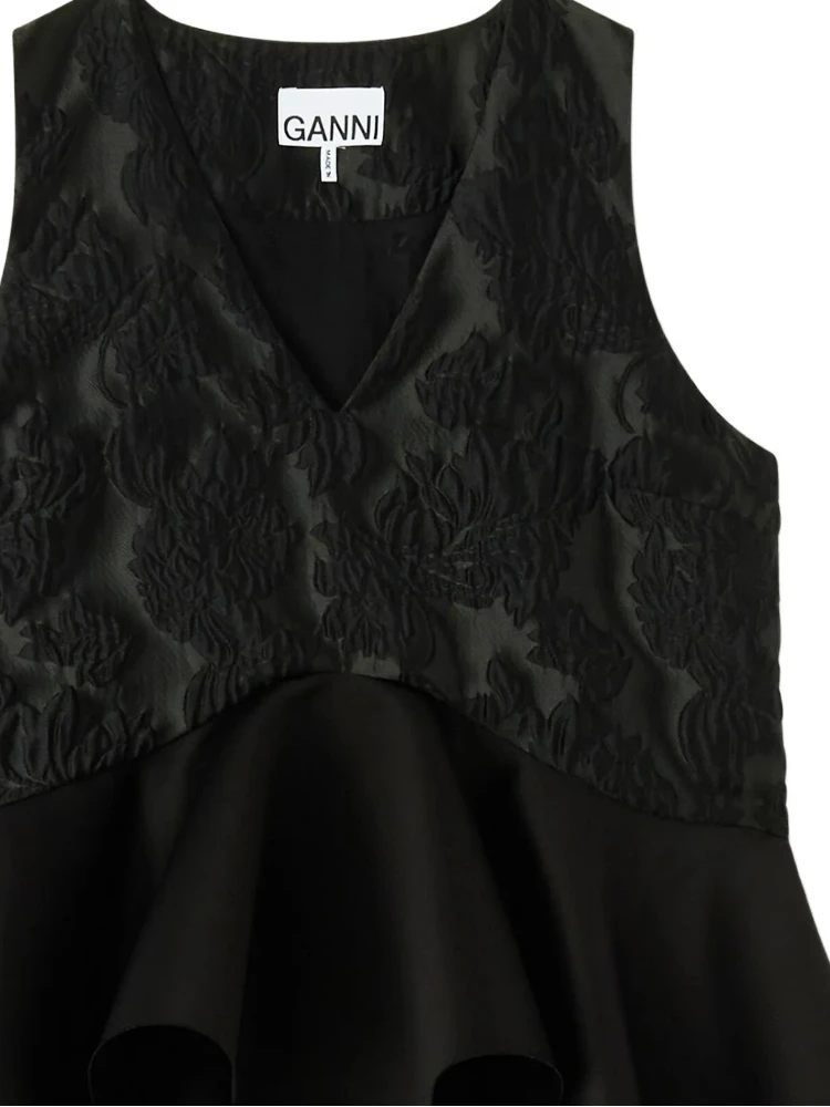 GANNI Shirts Black alternative