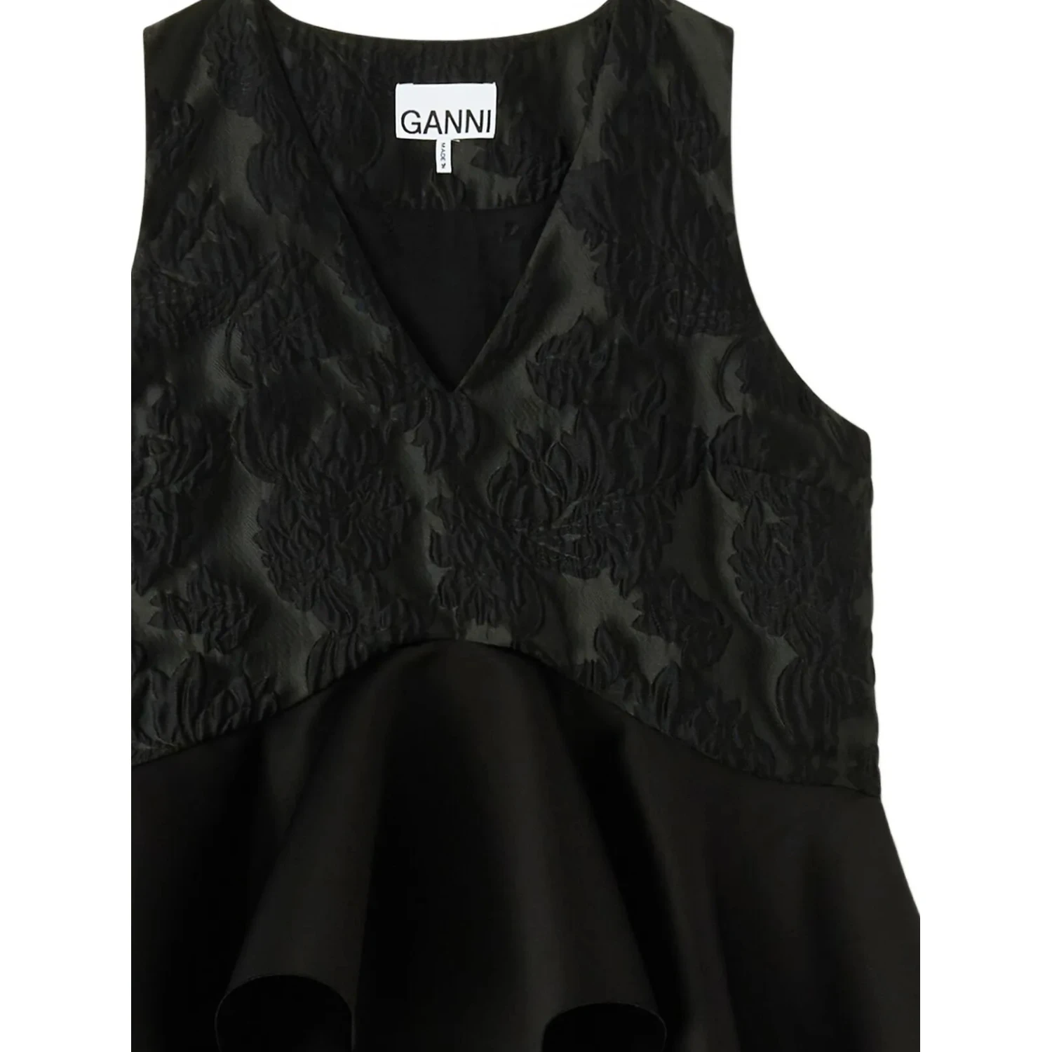 GANNI Shirts Black