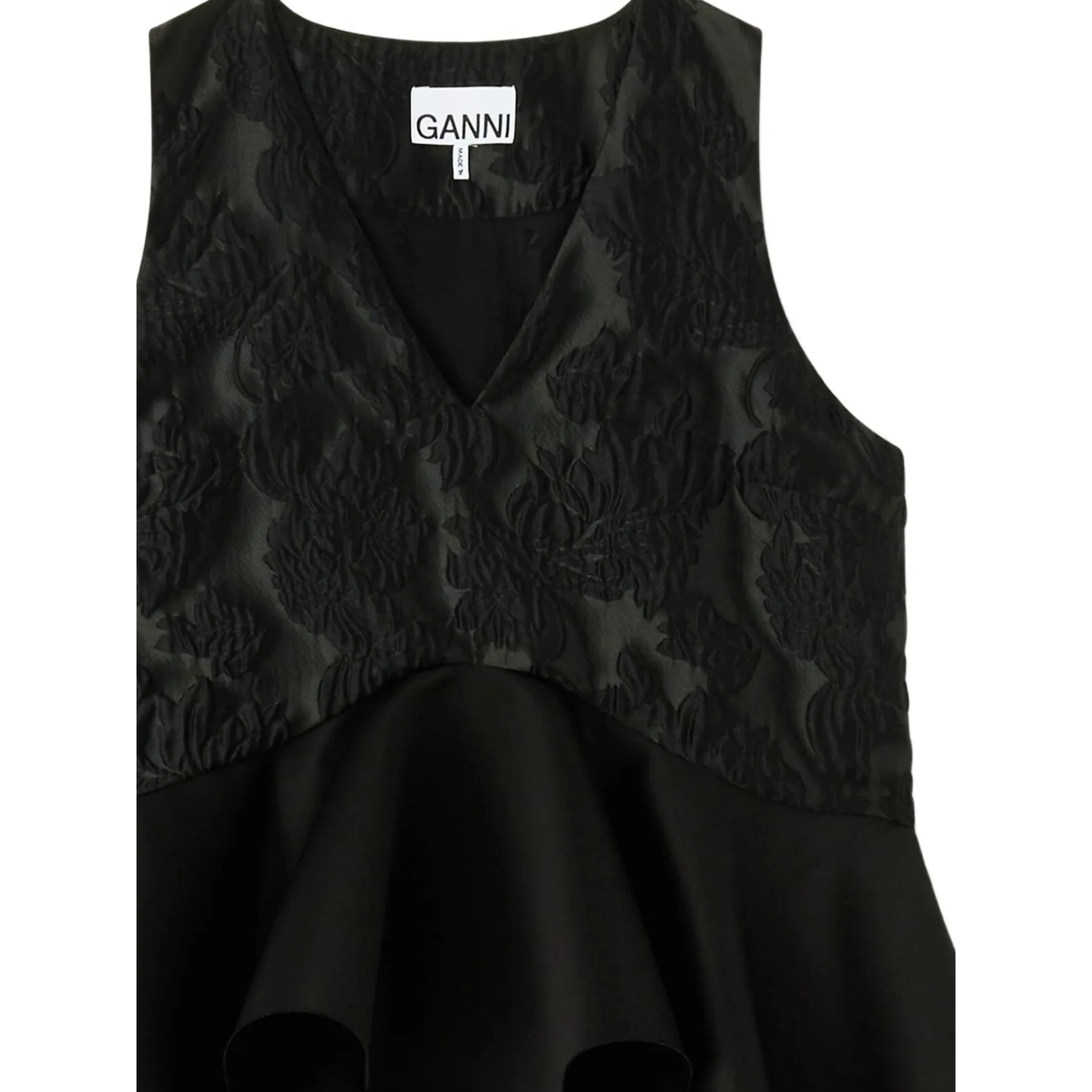 GANNI Shirts Black