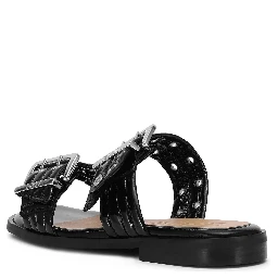 GANNI Sandals Black