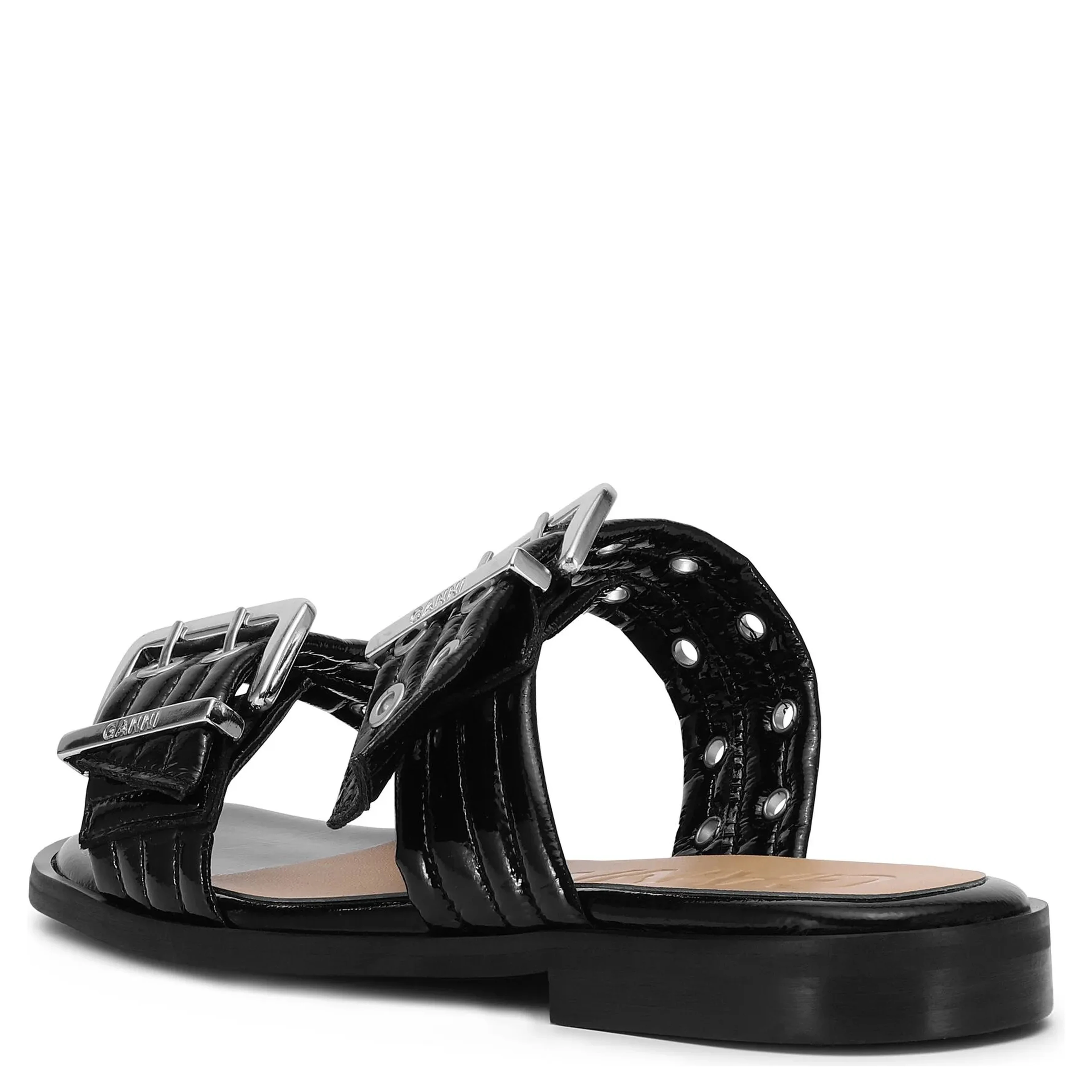 GANNI Sandals Black