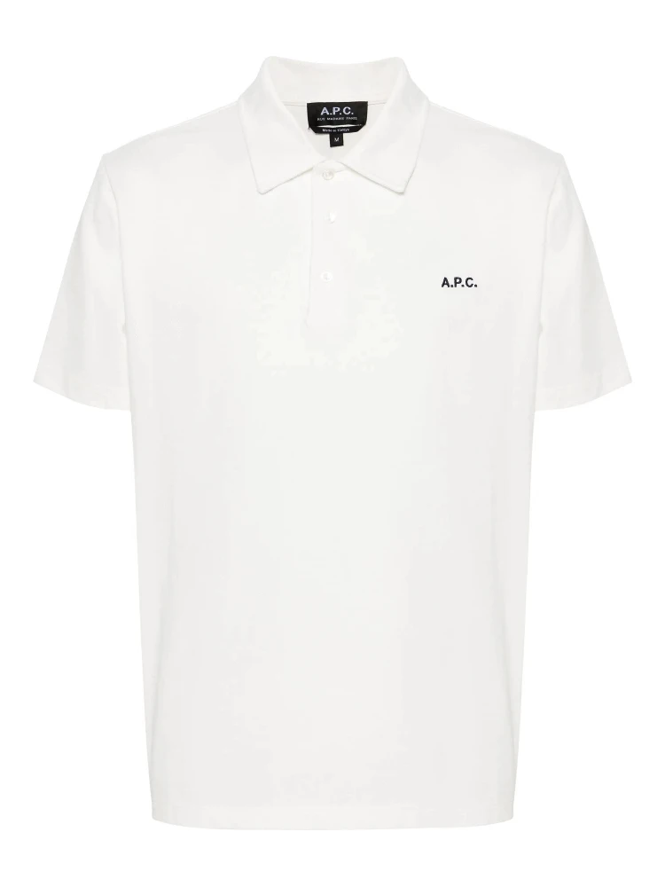 A.P.C. T-shirts and Polos White