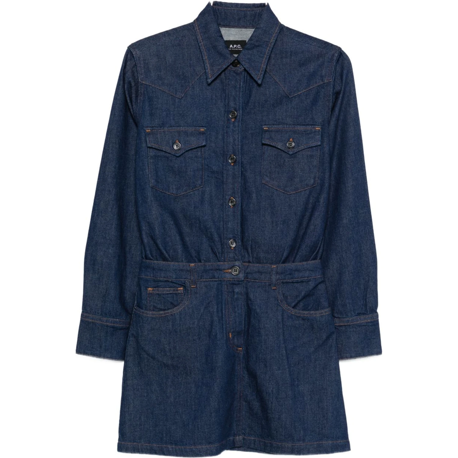 A.P.C. Shirts Blue