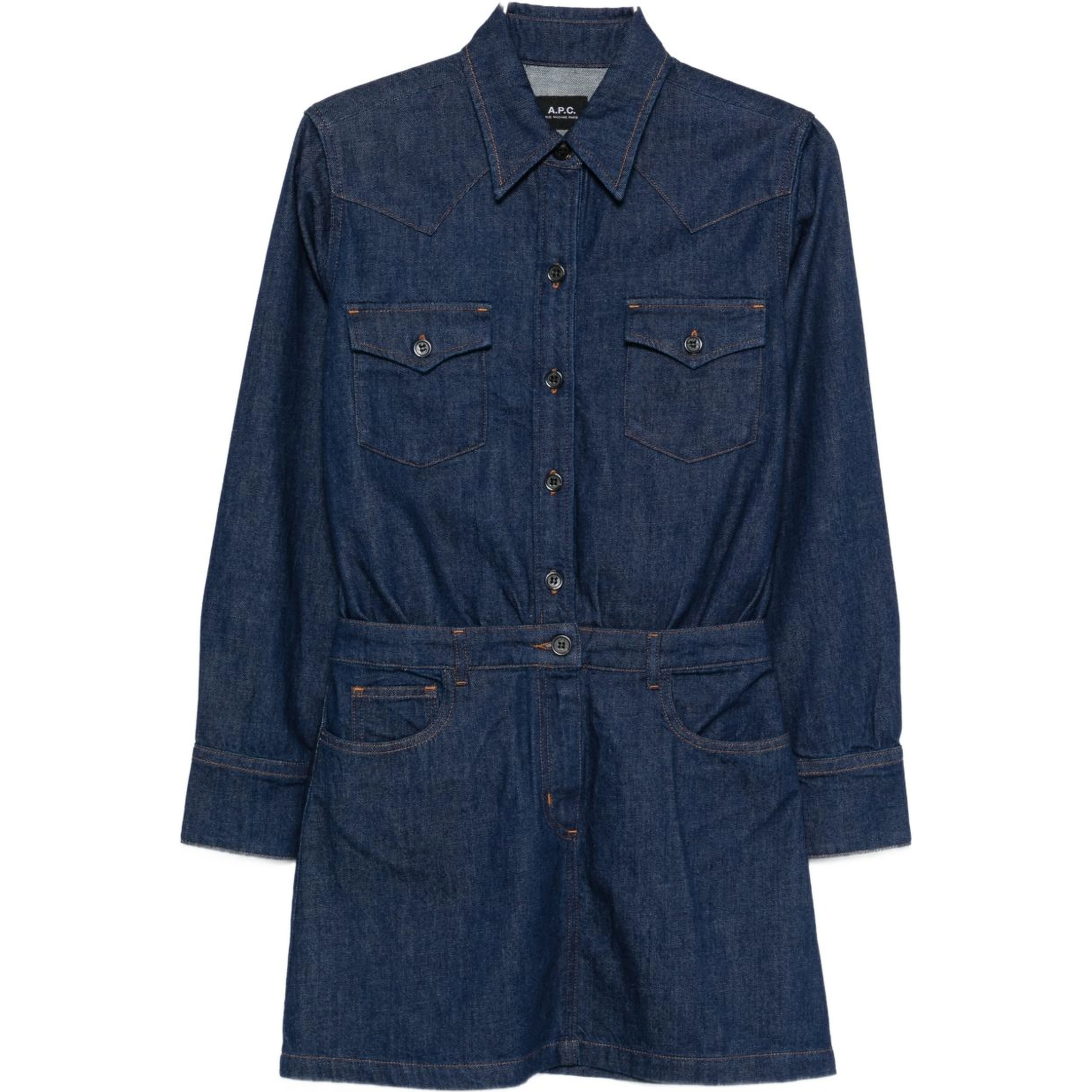 A.P.C. Shirts Blue