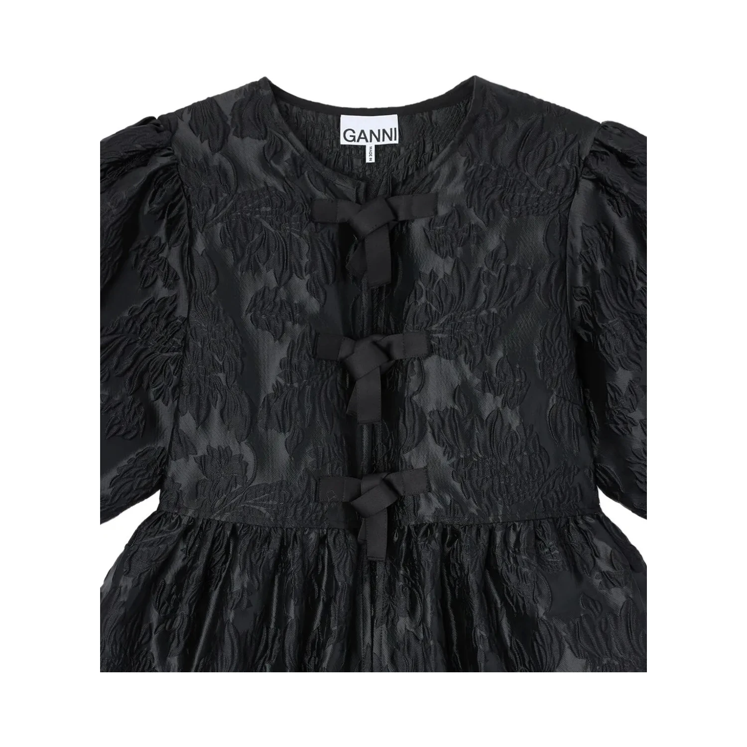 GANNI Shirts Black