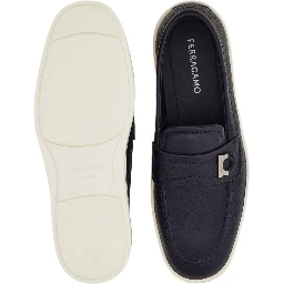 Ferragamo Flat shoes Blue