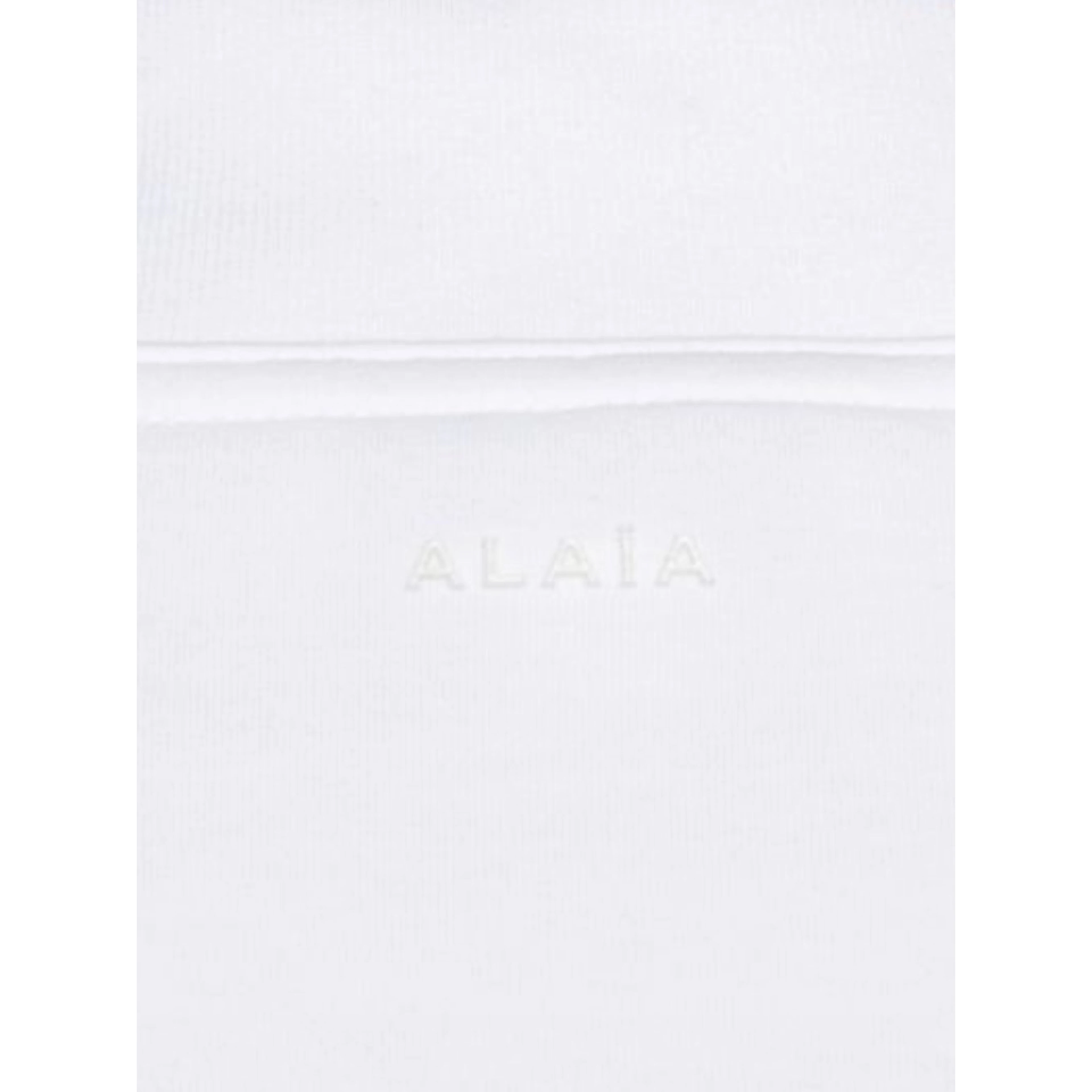 Alaia T-shirts and Polos White