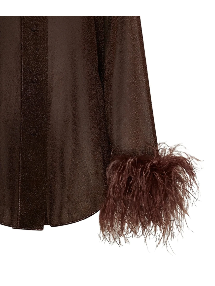 OSEREE Shirts Brown