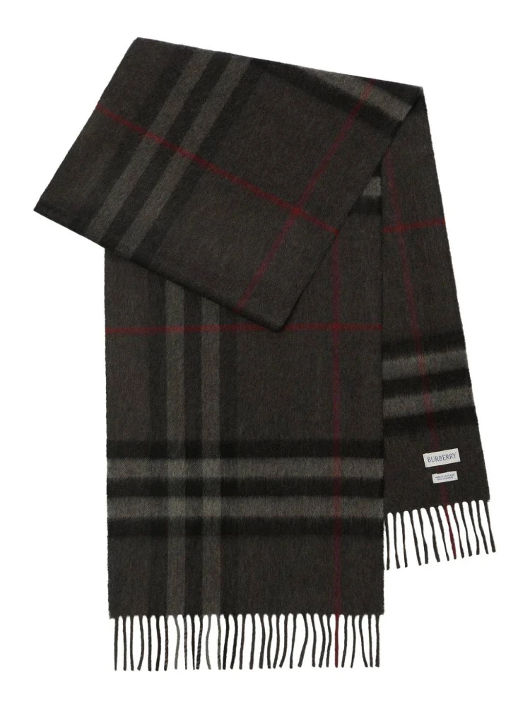 Burberry Scarfs Charcoal grey