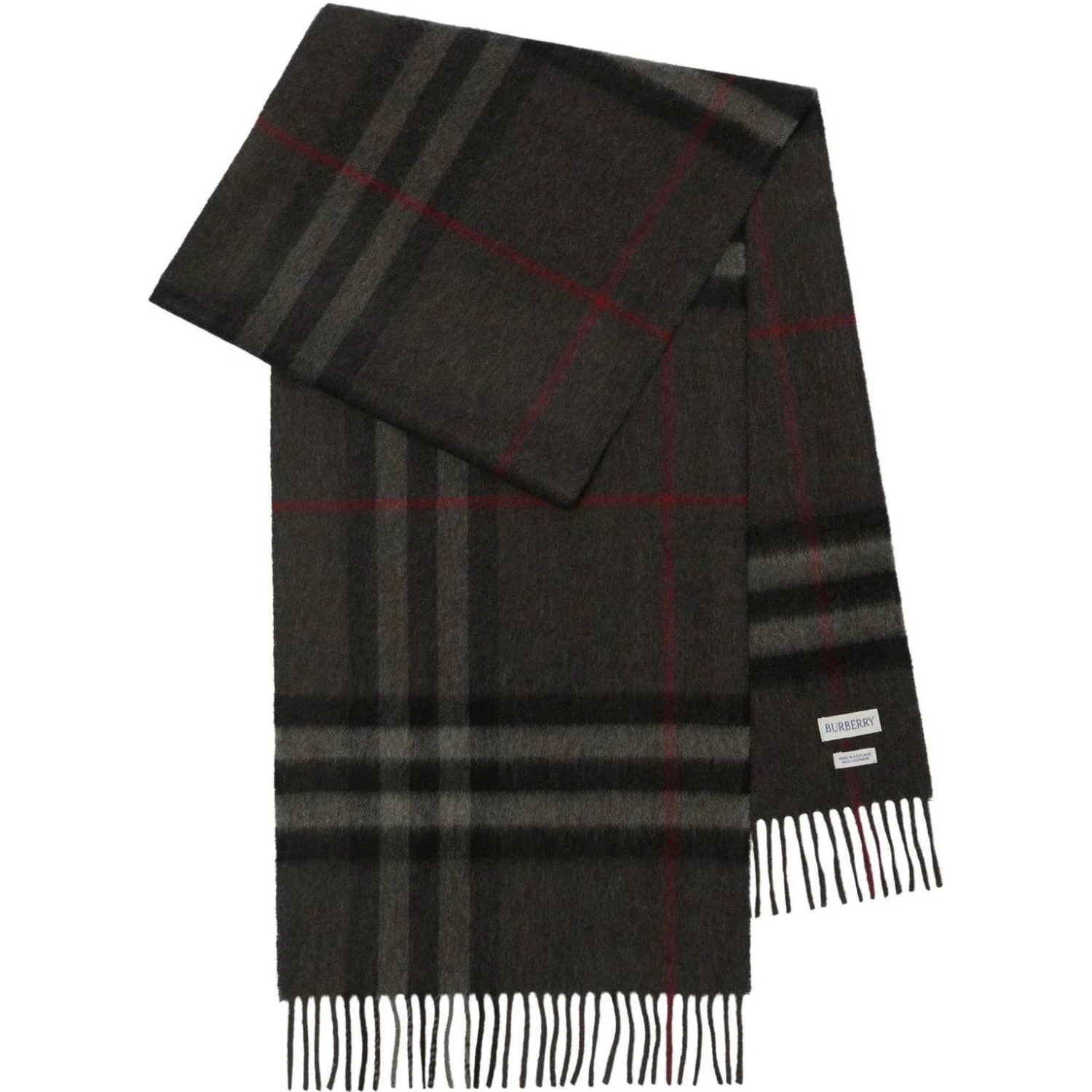 Burberry Scarfs Charcoal grey
