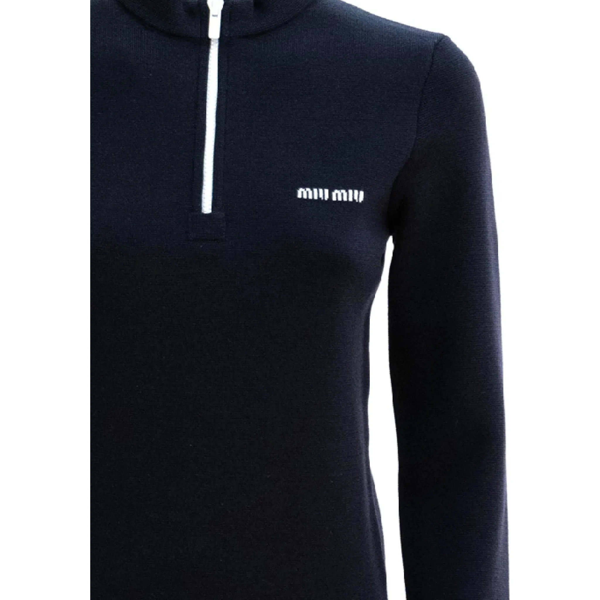 Miu Miu Sweaters Blue