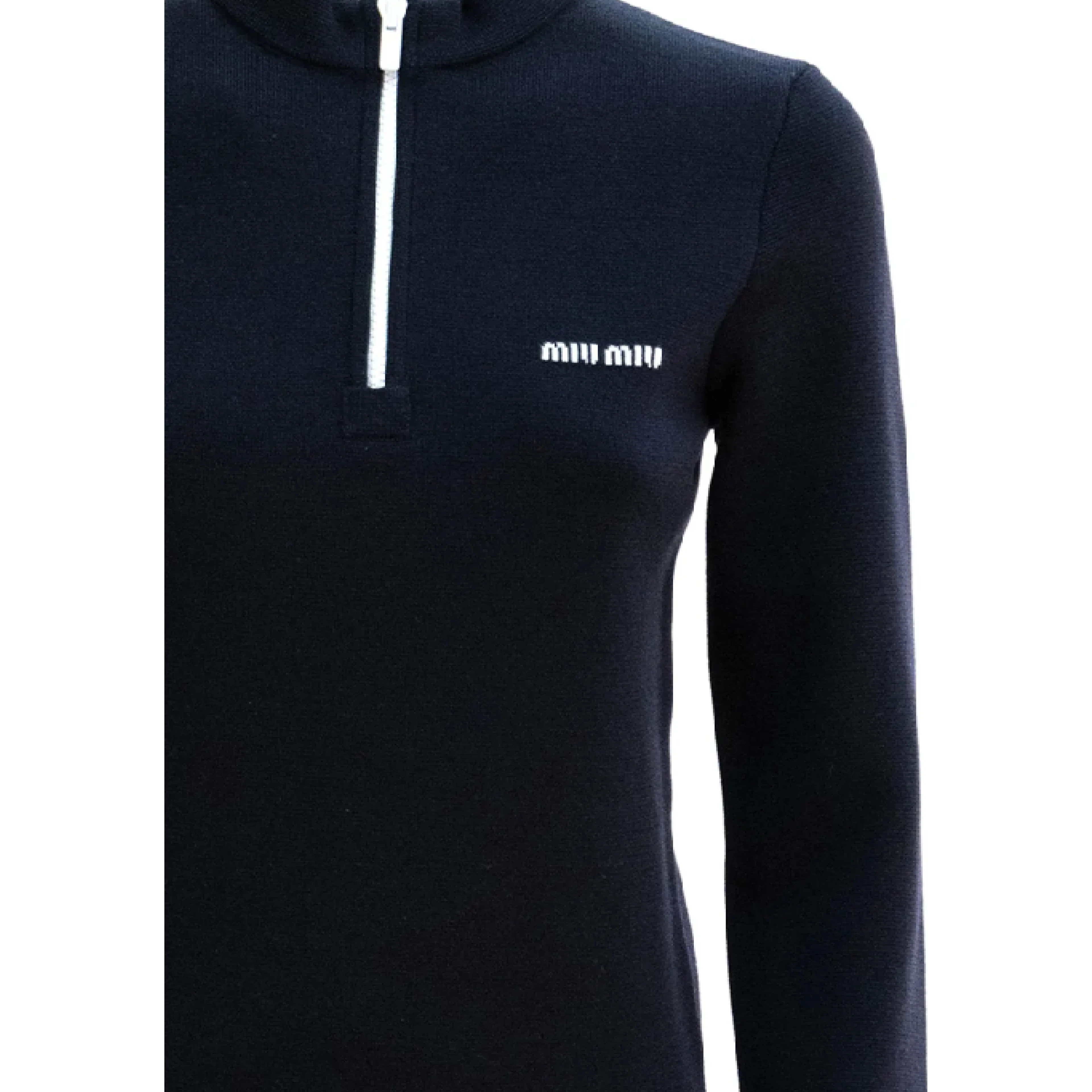 Miu Miu Sweaters Blue