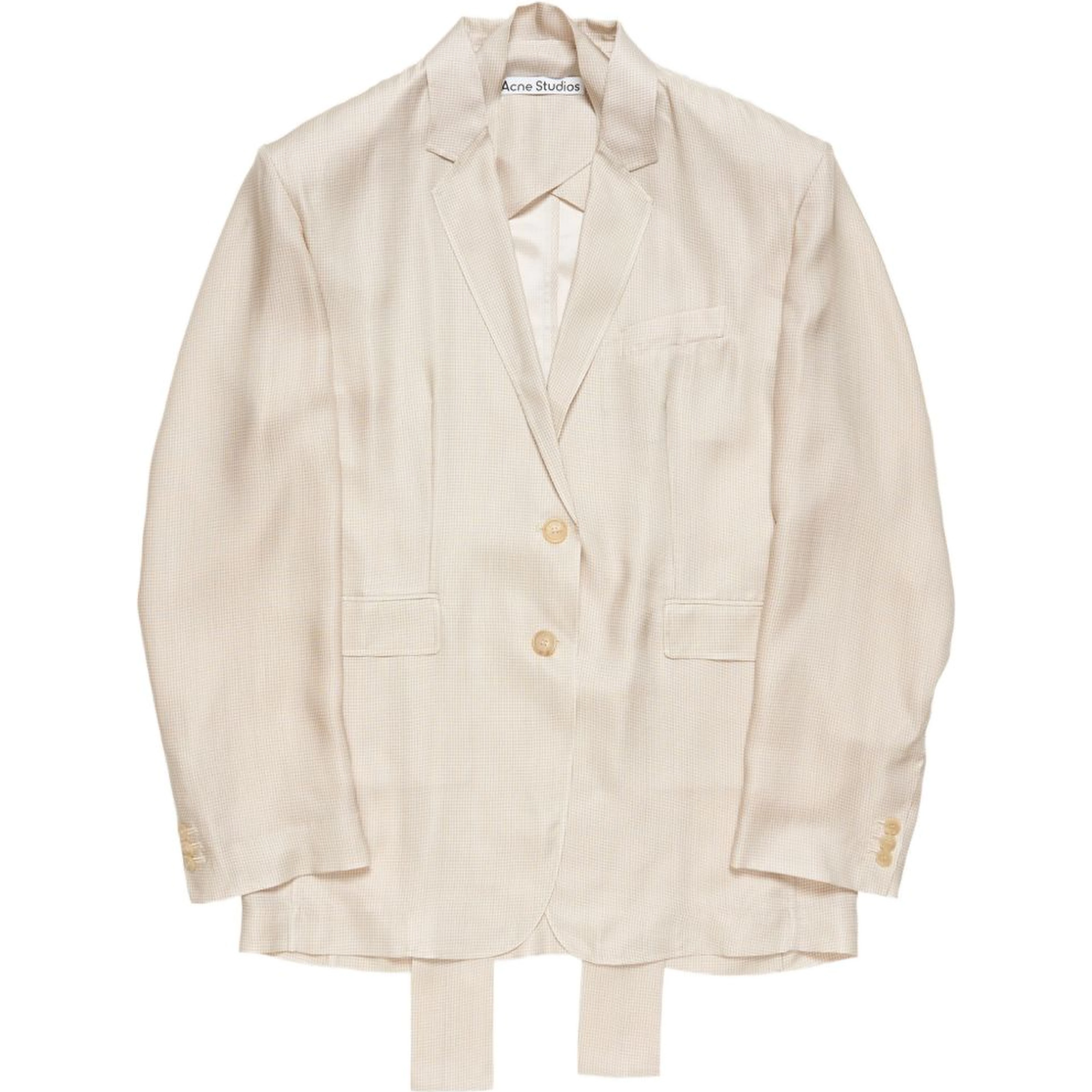 Acne Jackets Beige Multicolor