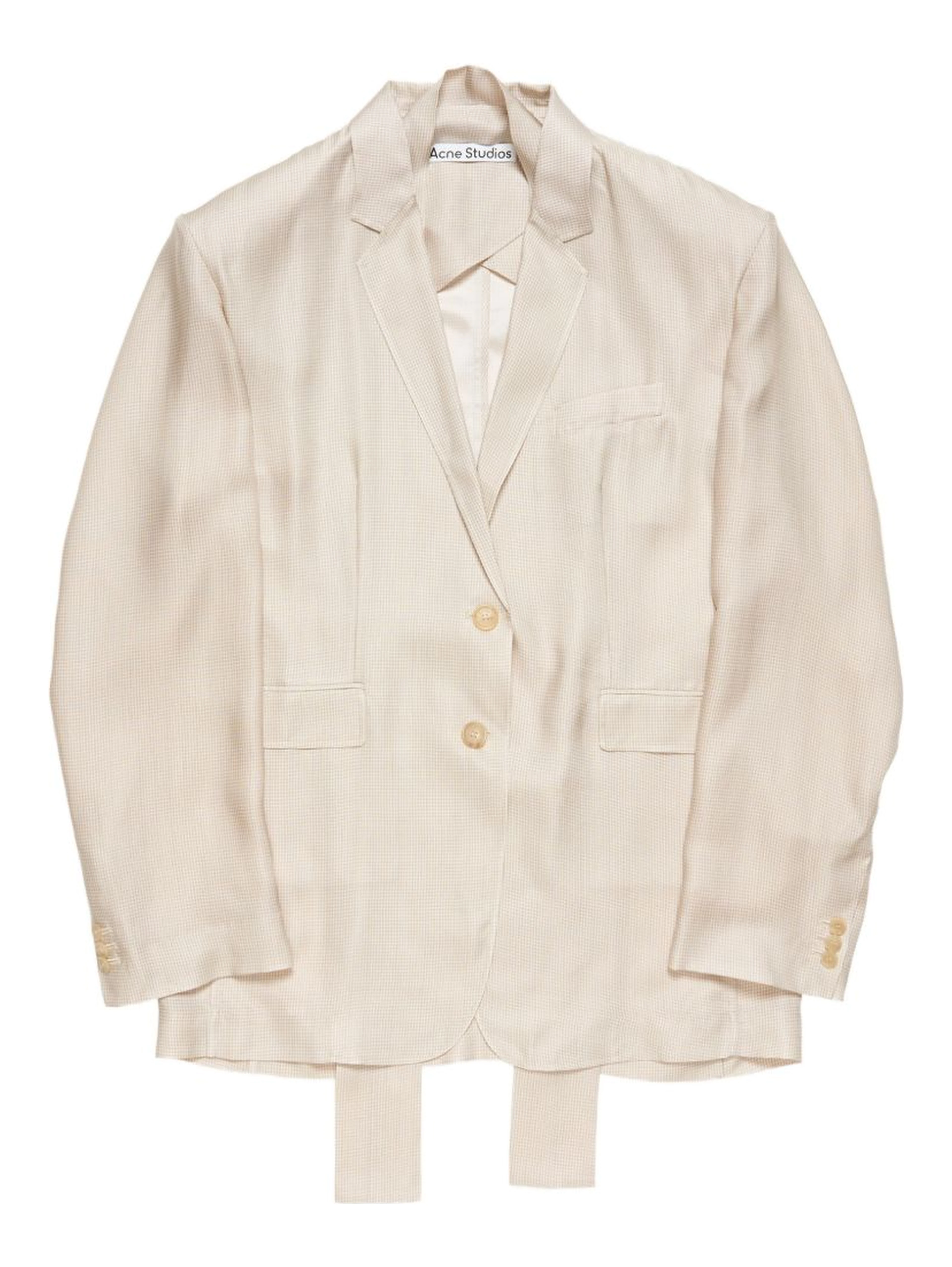 Acne Jackets Beige Multicolor