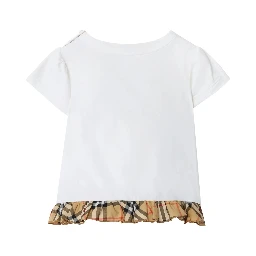 Burberry Kids T-shirts and Polos White