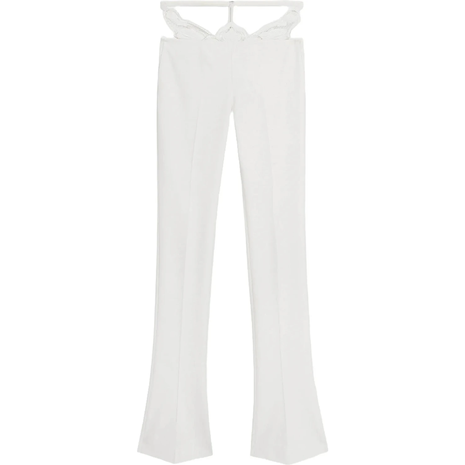Blumarine Trousers White pearl