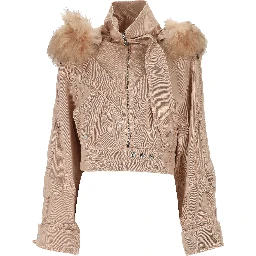 Blumarine Jackets Camel beige
