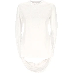 MUGLER Top Off White