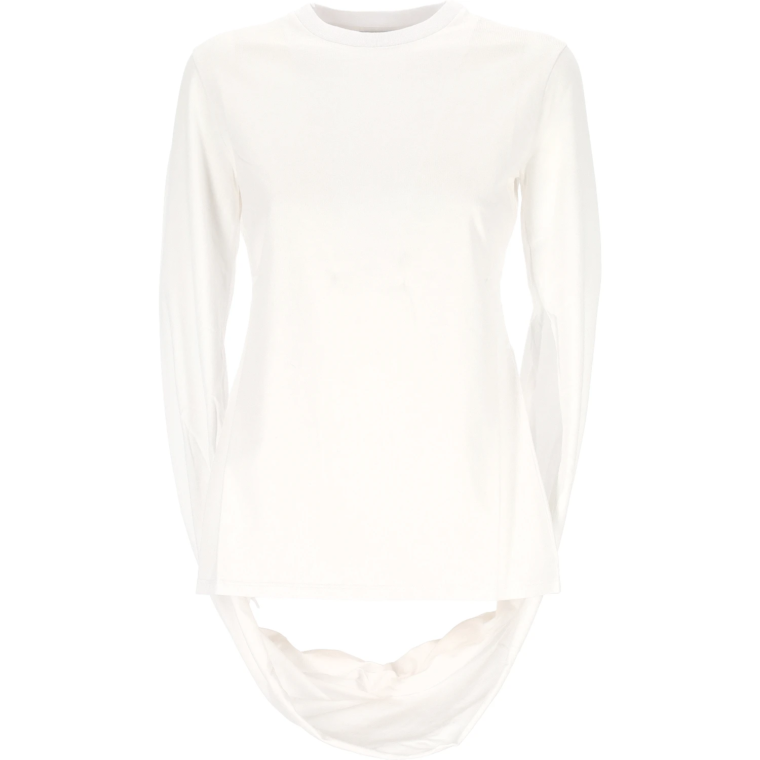 MUGLER Top Off White