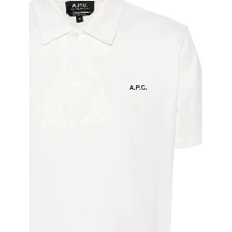 A.P.C. T-shirts and Polos White