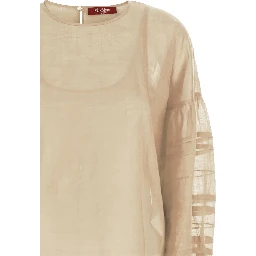 Max Mara Top Beige