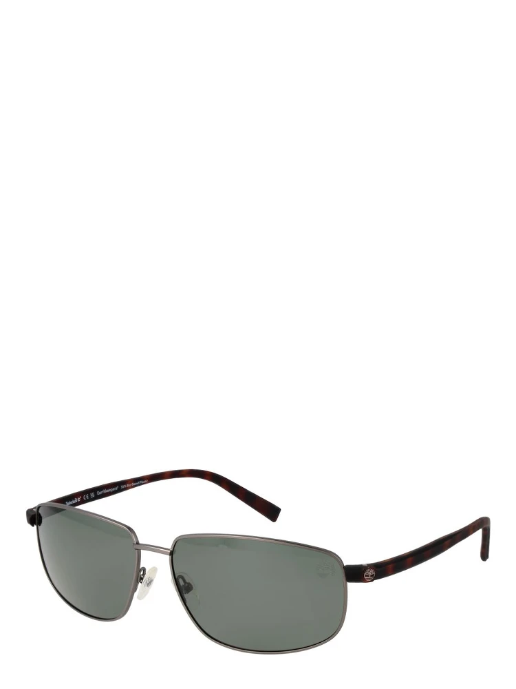Gray Metal Sunglasses