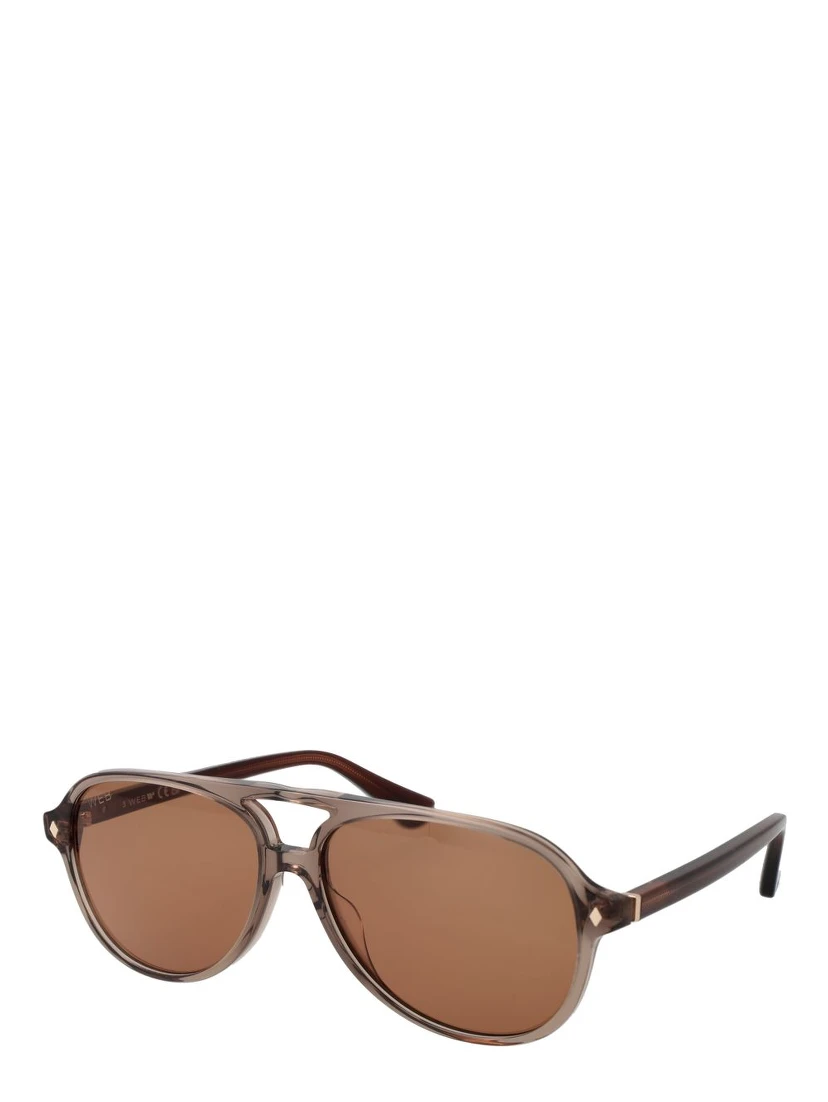 Brown Acetate Sunglasses