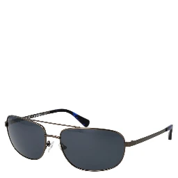 Gray Metal Sunglasses