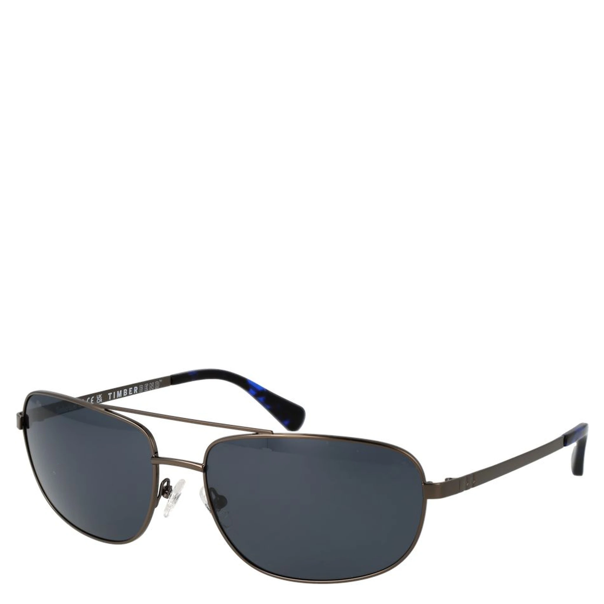 Gray Metal Sunglasses