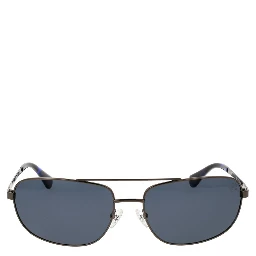 Gray Metal Sunglasses