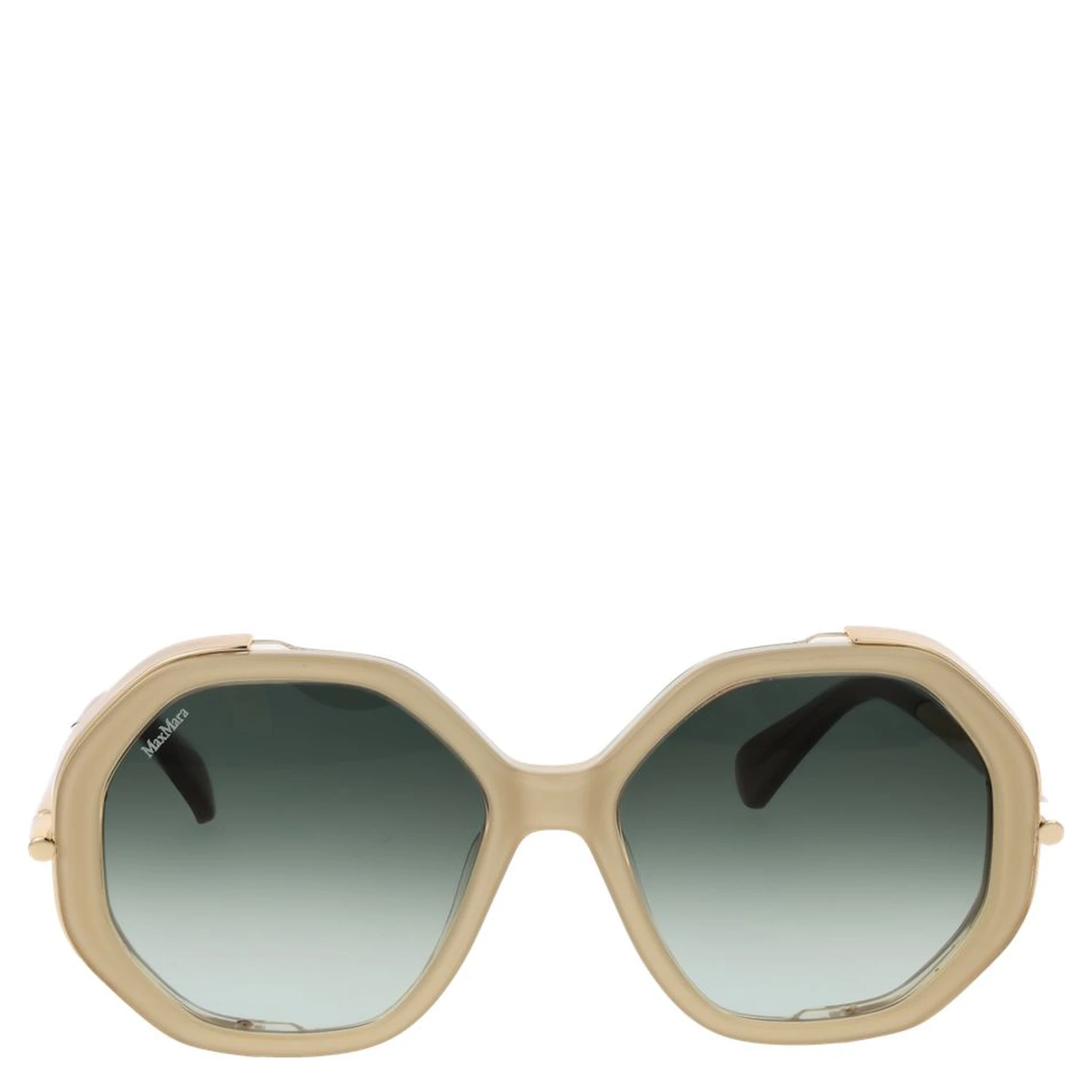 Beige Acetate Sunglasses
