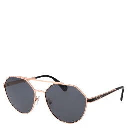 Rose Gold Metal Sunglasses