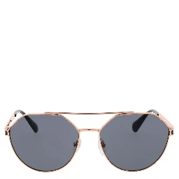 Rose Gold Metal Sunglasses