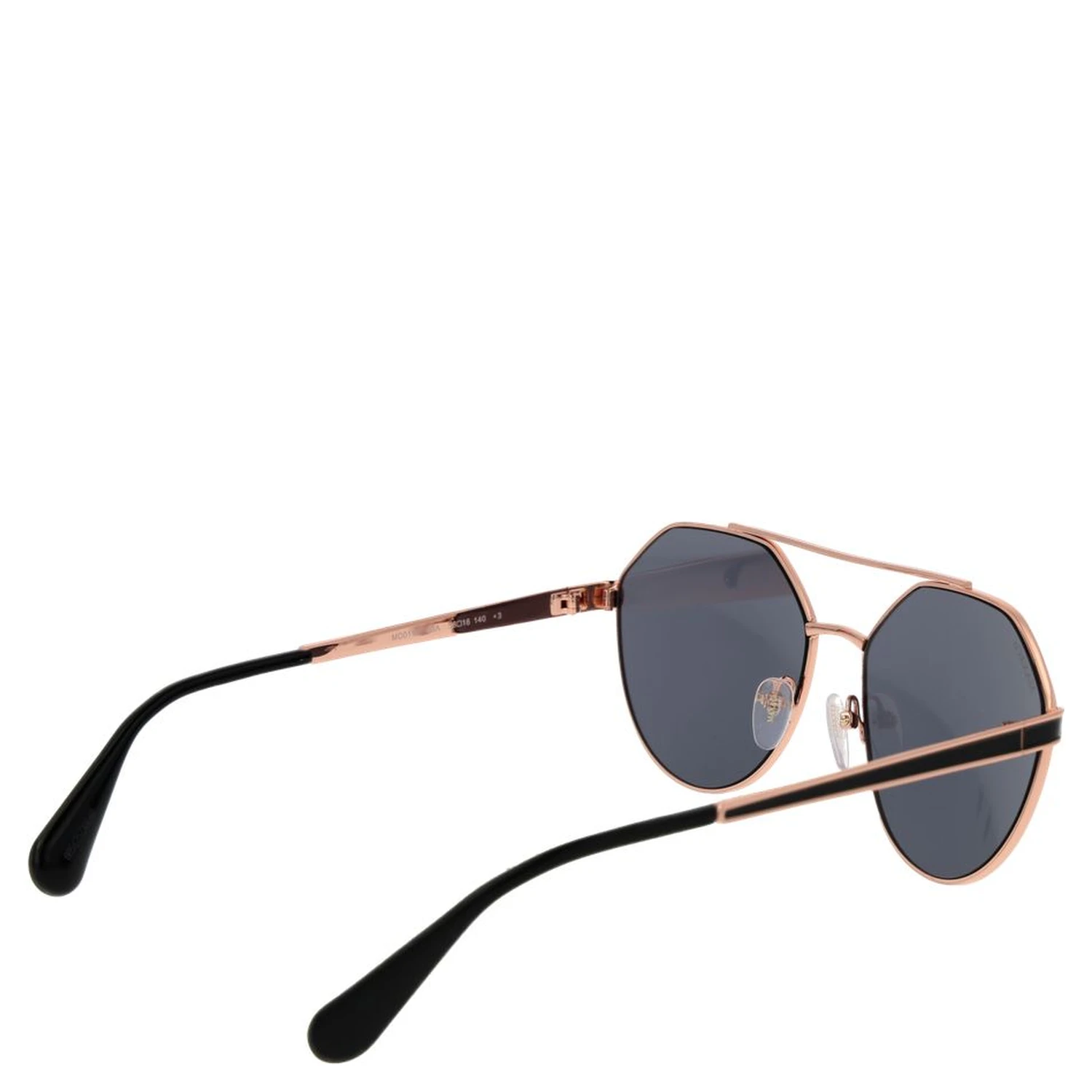 Rose Gold Metal Sunglasses
