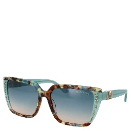 Turquoise Acetate Sunglasses