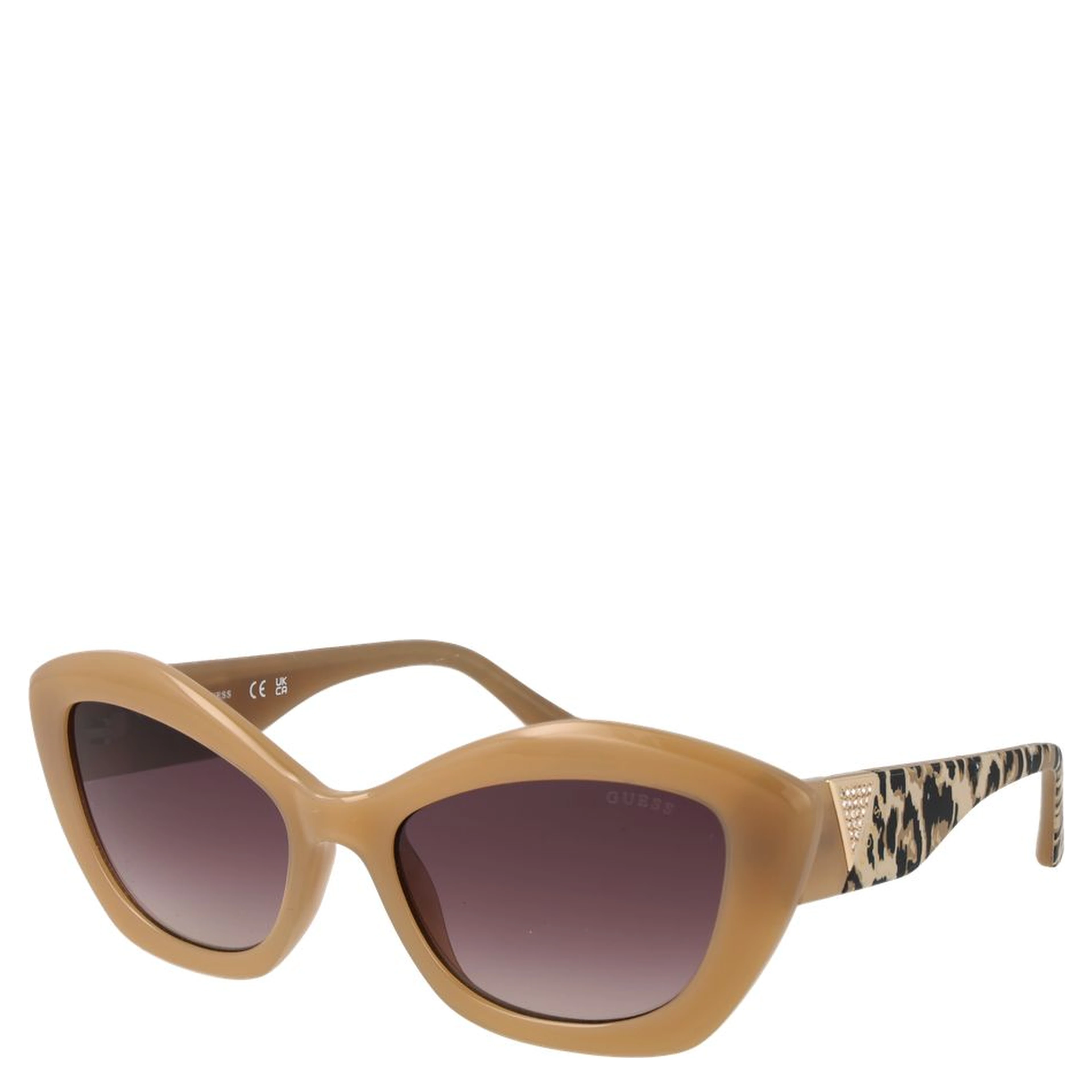 Brown Plastic Sunglasses