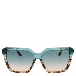 Turquoise Acetate Sunglasses