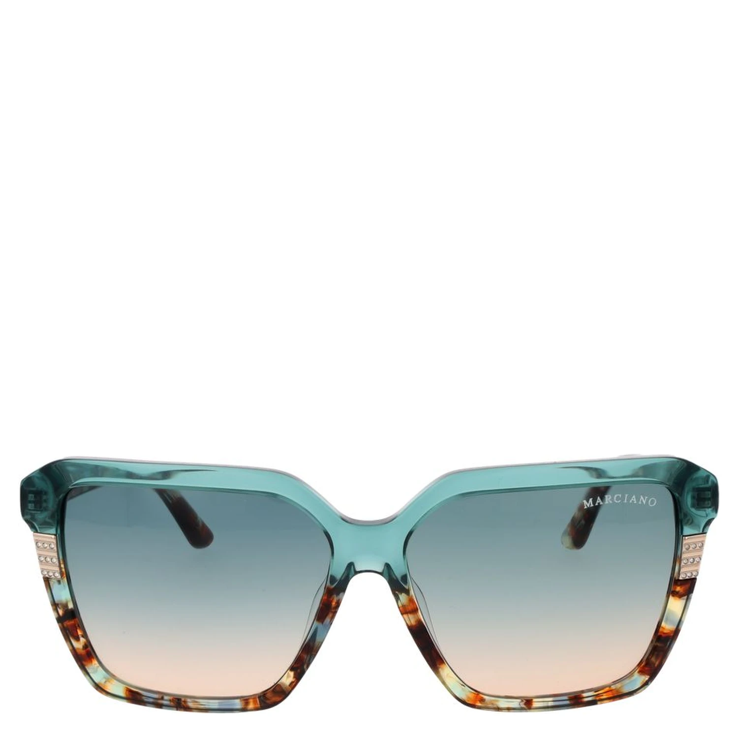 Turquoise Acetate Sunglasses