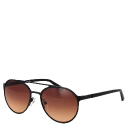 نظارات شمسية معدنية سوداء