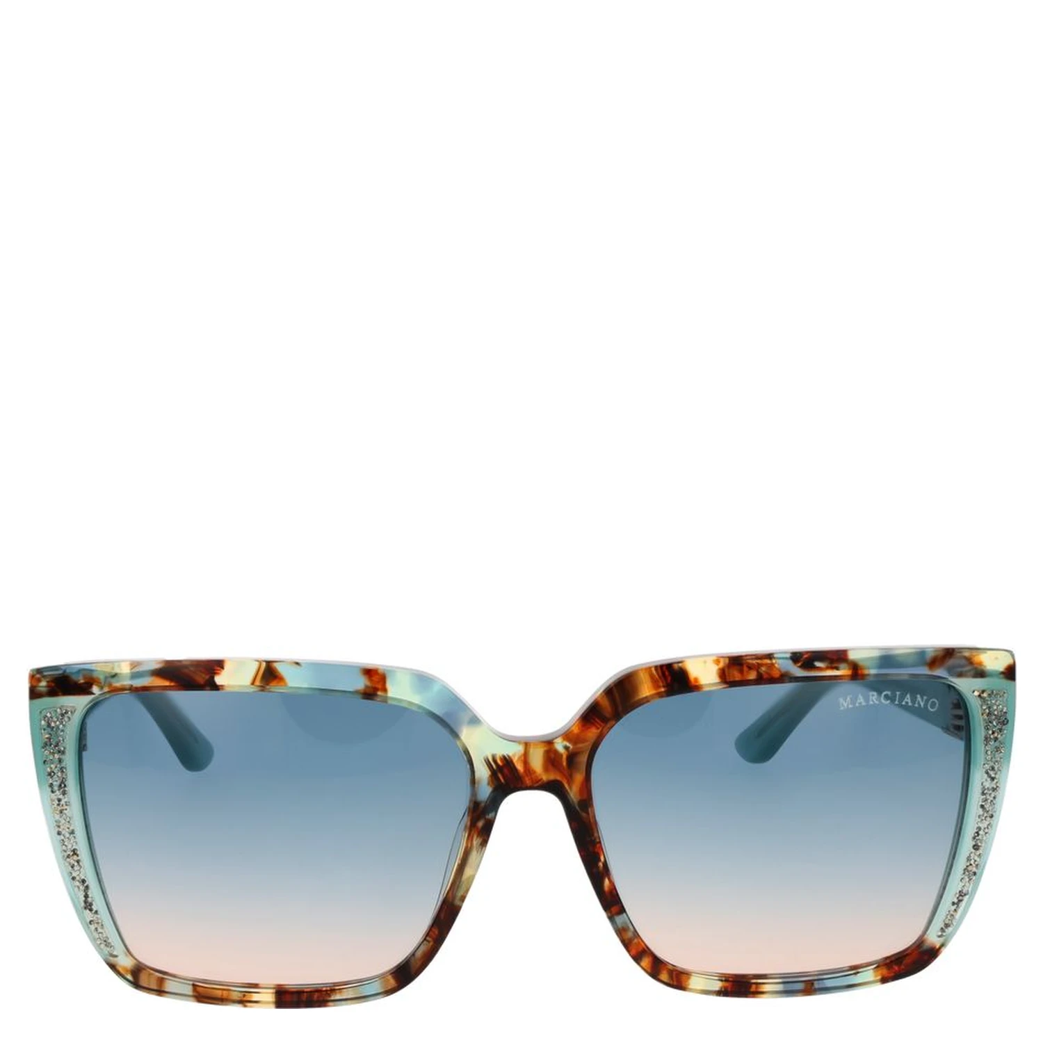 Turquoise Acetate Sunglasses
