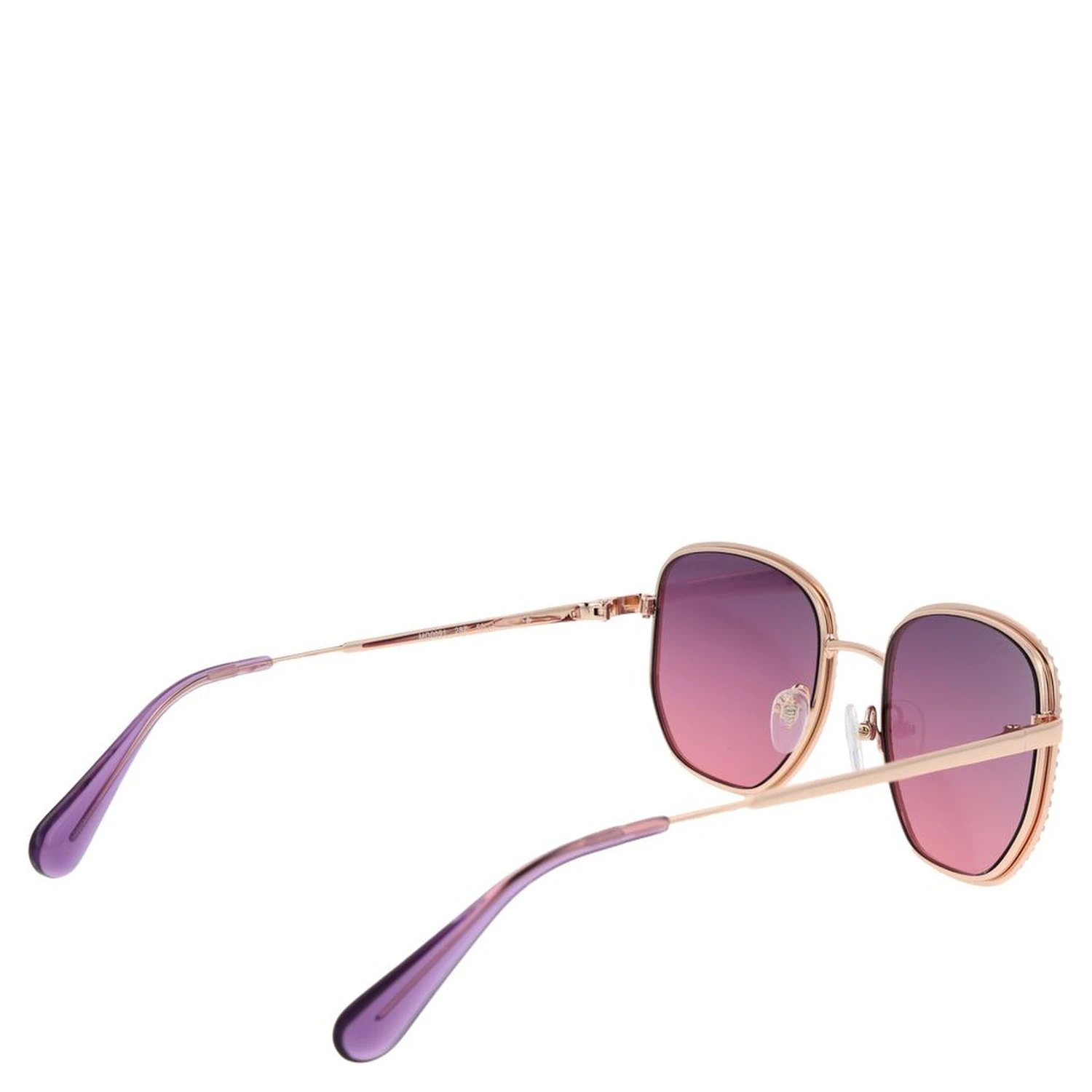 Rose Gold Metal Sunglasses