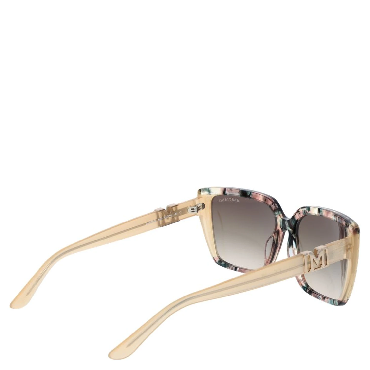 Beige Acetate Sunglasses