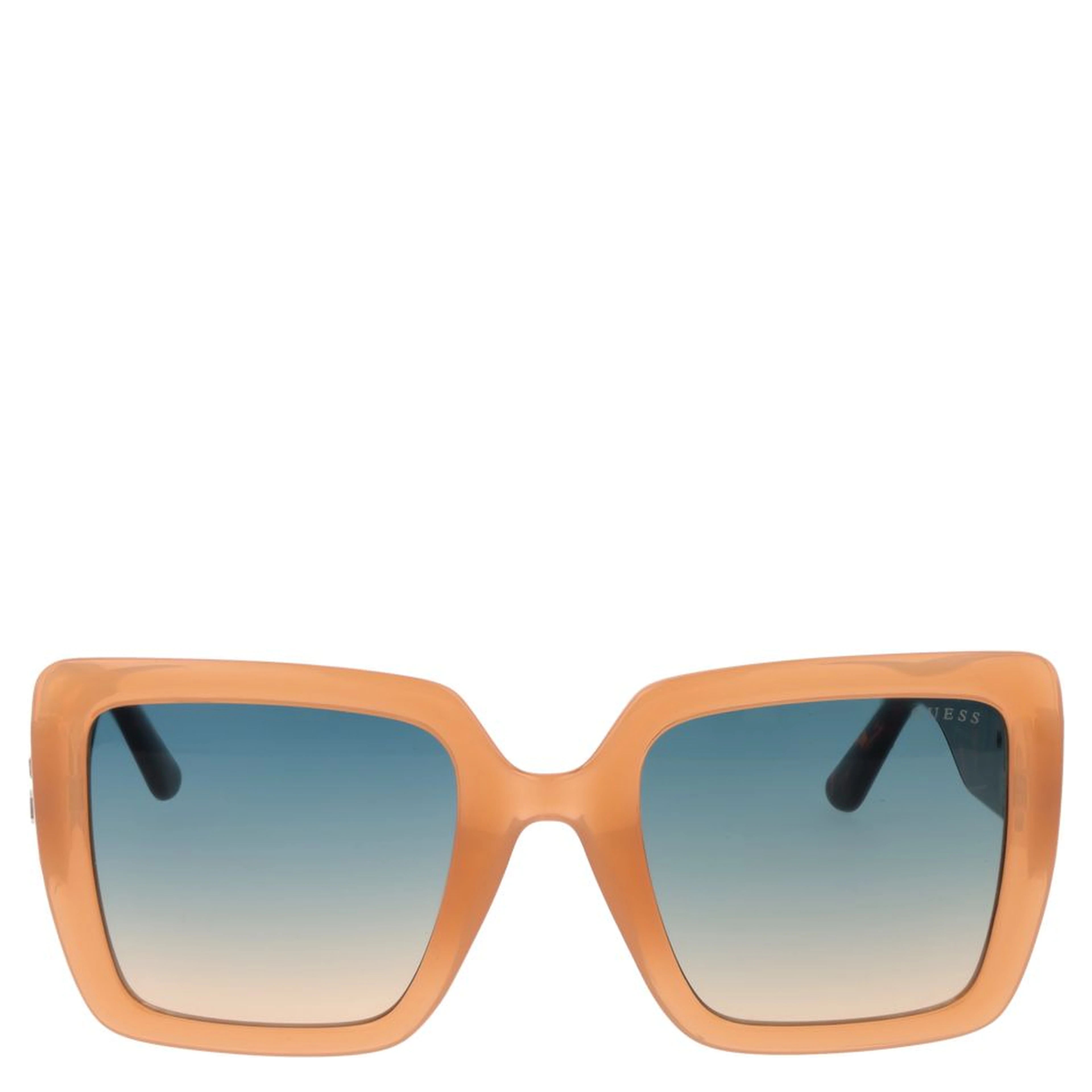 Beige Plastic Sunglasses